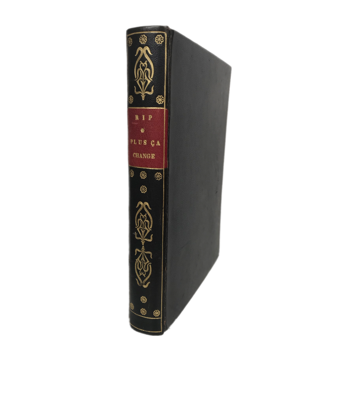 RIP. Plus ça change. Illustrations de Zyg Brunner. Reliure de David Joset.