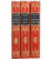 CAIN (Georges). Promenades dans Paris. - A travers Paris. - Environs de Paris. Ensemble 3 volumes. Editions originales.