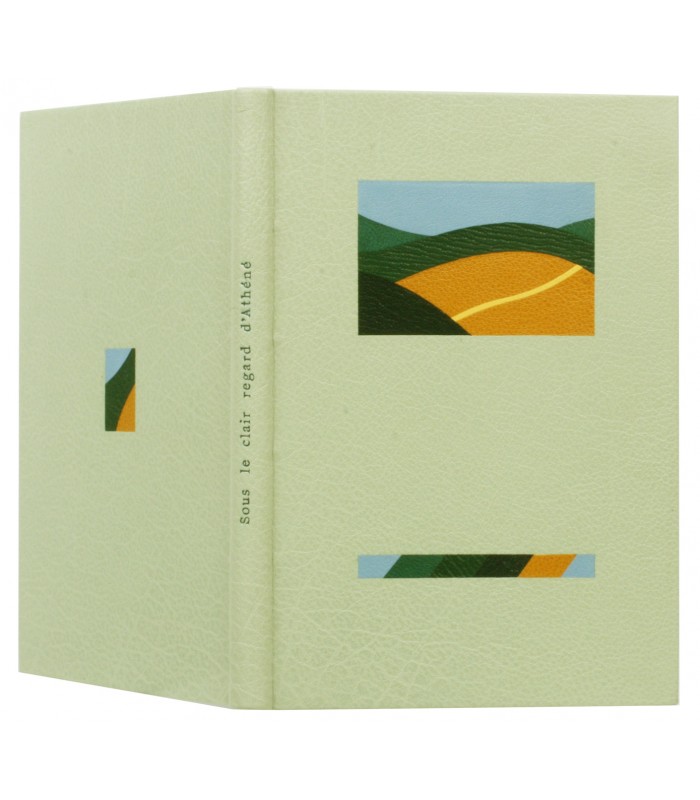 LAMANDE (André). Sous le clair regard d'Athéné. Illustrations de Pierre Laprade. Reliure de Allainmat.