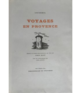 STENDHAL (Henri Beyle, dit). Voyages en Provence. Gravures sur bois de Fred Macé.