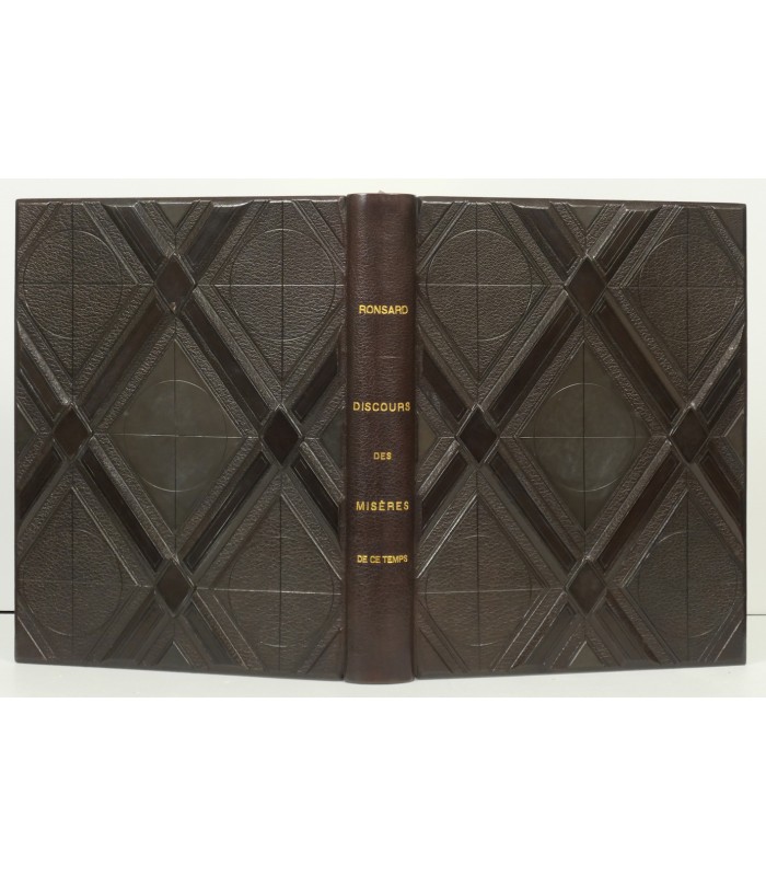 RONSARD (Pierre de). Discours des misères de ce temps. Burins originaux d'Albert Decaris.