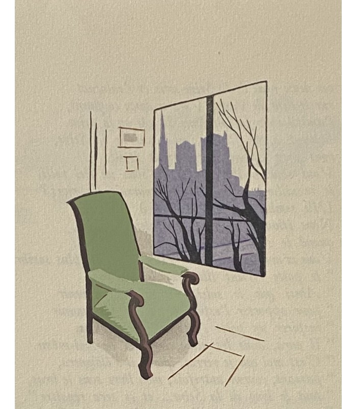 FAURE-FAVIER (Louise). Notre île Saint-Louis. Poèmes. Illustrations de Jacques Ferrand. Edition originale.