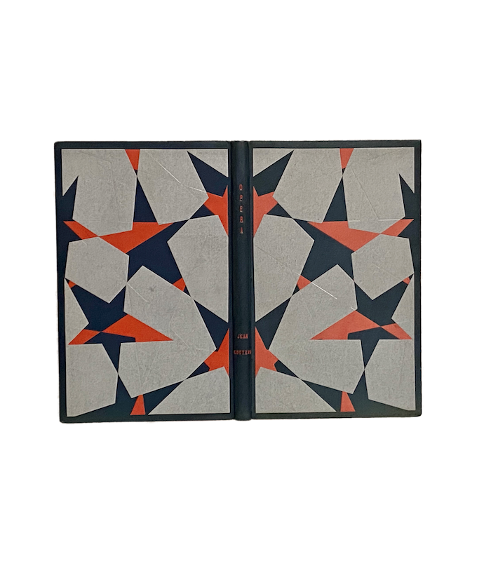 COCTEAU (Jean). Opéra. Œuvres poétiques 1925-1927. Edition originale. Illustrations de C. Bérard et reliure de G. Leroux