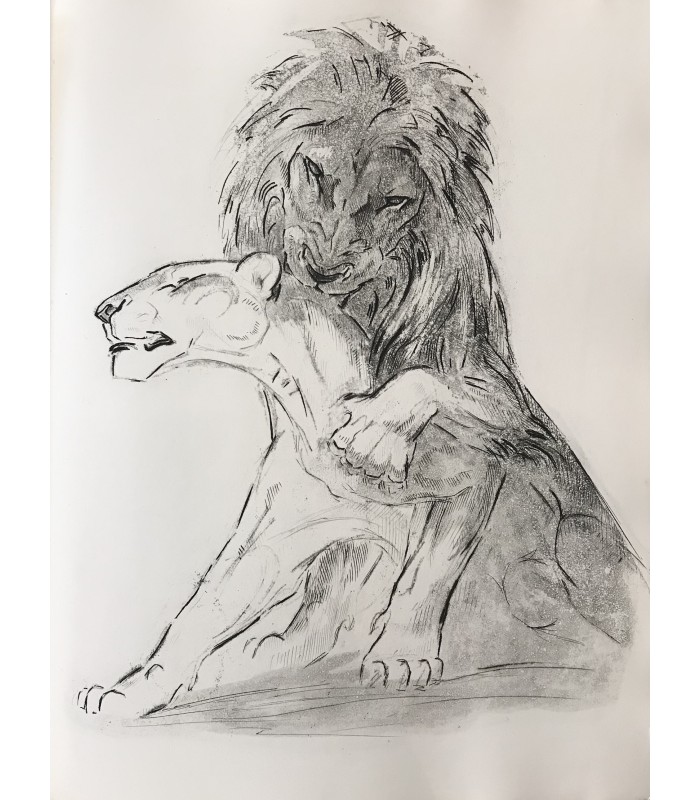 DEMAISON (André). La Comédie animale. Ombre des Dieux. Edition originale. Gravures originales de Odette Denis