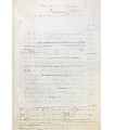 ROSNY AINE (J. H. ). Le Félin géant. Manuscrit autographe complet. Reliure de François Brindeau.