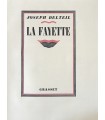 DELTEIL (Joseph). La Fayette. Edition originale. Exemplaire réimposé sur vélin d'Arches