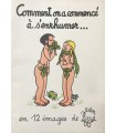[EFFEL (Jean)]  Comment on a commencé à s'enrhumer... Rare calendrier illustré d'une suite de 12 planches par Jean Effel