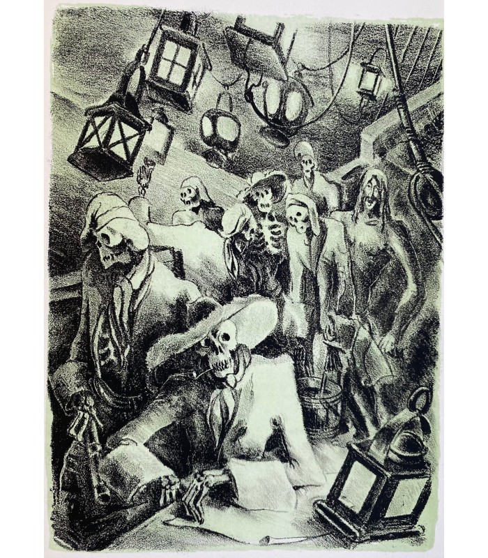 T'SERSTEVENS (Albert). Les Corsaires du roi. Lithographies originales de Jo Merry