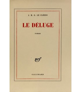 LE CLEZIO (J. M. G. ). Le Déluge. Roman. Edition originale.