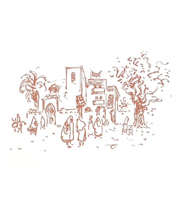 MONTHERLANT (Henry de). La Rose de sable. Edition originale. Illustrations originales de André Hambourg