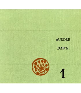 BENOIT (Pierre-André). 5 poèmes. 5 poems. Edition originale bilingue. Illustré par Julius Baltazar.