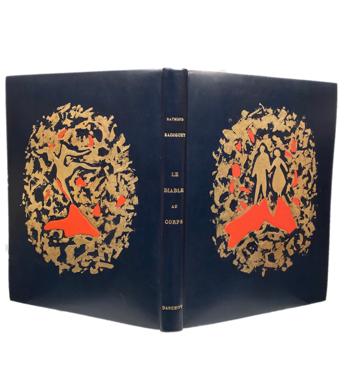 RADIGUET (Raymond). Le Diable au corps. Lithographies originales en couleurs de Gabriel Dauchot. Reliure de Manuel Gérard.