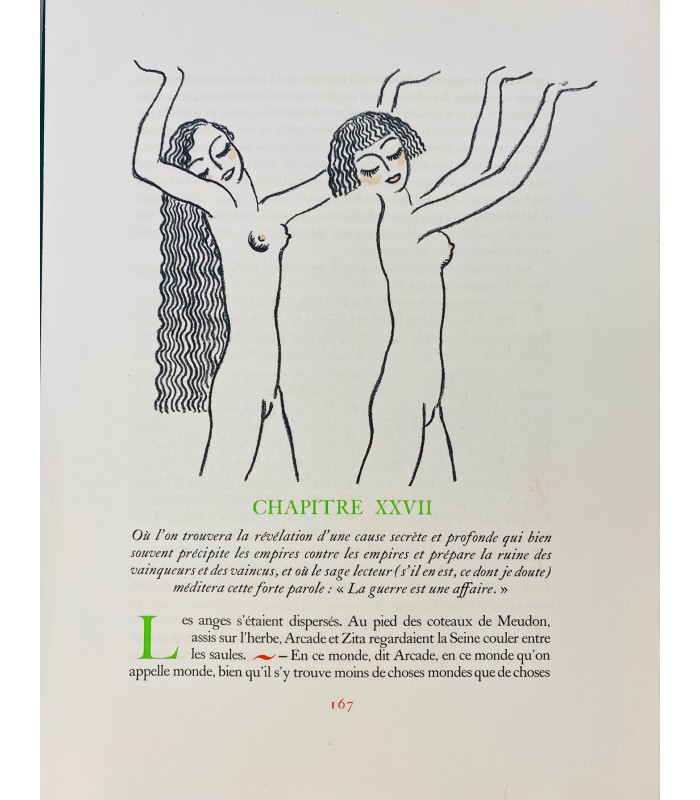 FRANCE (Anatole). La Révolte des anges. Lithographies originales en couleurs de Van Dongen.