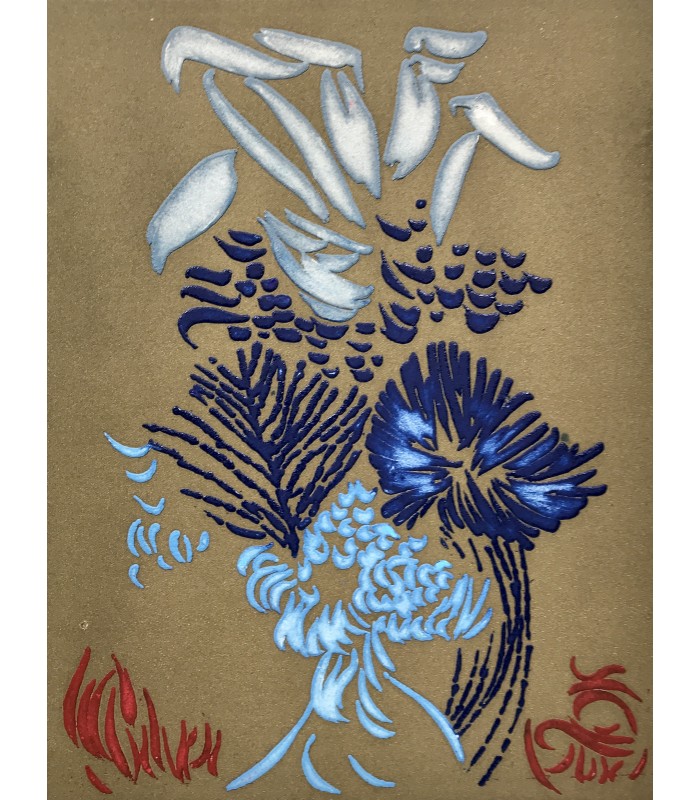 BATAILLE (Georges). L'Archangélique. Notes sur Georges Bataille par Patrick Waldberg. Cuivres originaux de Jacques Hérold.