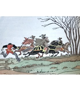 GAUTIER (Théophile). Le Capitaine Fracasse. Illustré d'aquarelles originales de Jean Gradassi. Reliure de Mativet.