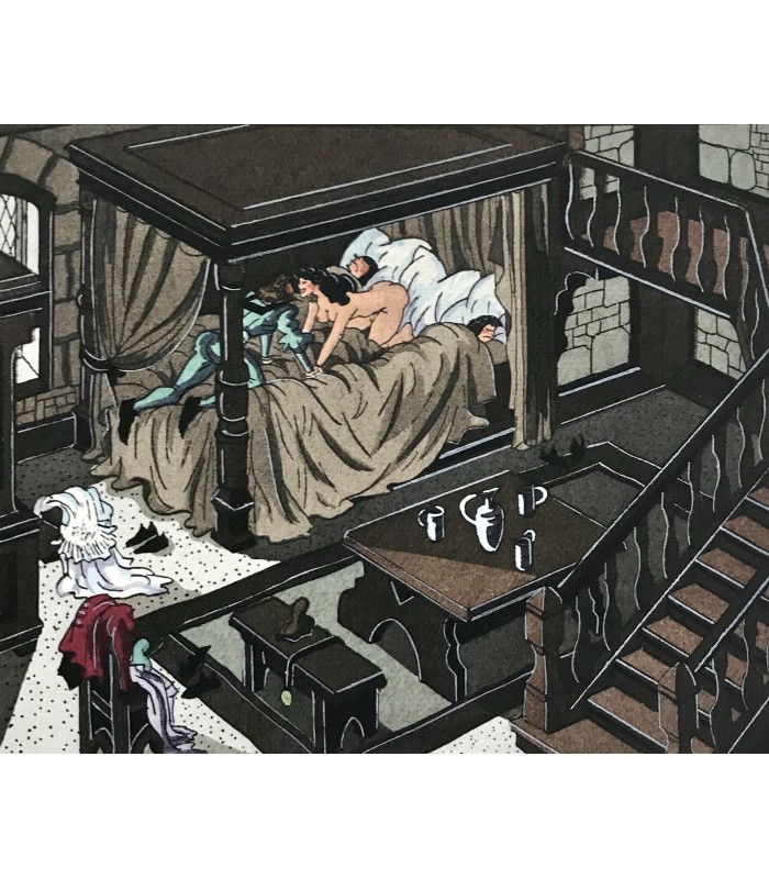 LA FONTAINE (Jean de). Contes. Illustrations en couleurs de Jean Gradassi.