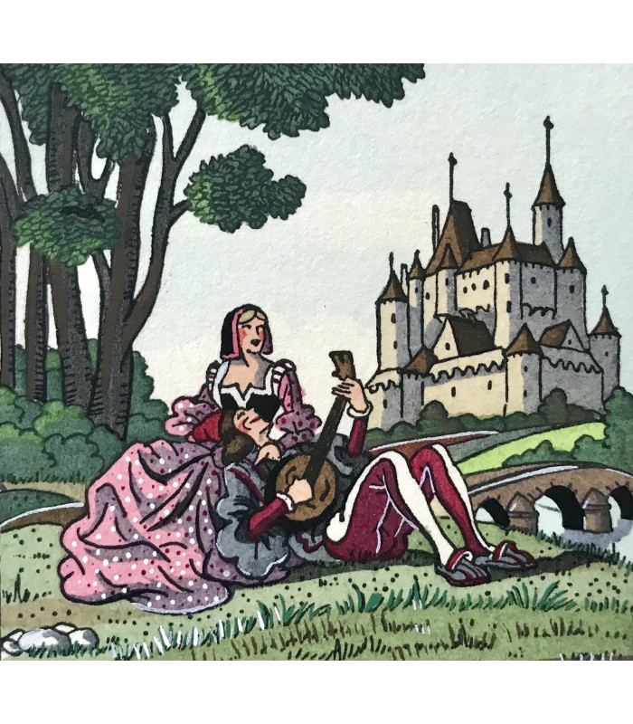 LA FONTAINE (Jean de). Contes. Illustrations en couleurs de Jean Gradassi.