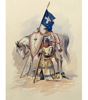 MAC ORLAN (P.). Les "Africains". La Vie pittoresque et sentimentale de l'armée française. Edition originale. Images d'E. Lajoux.