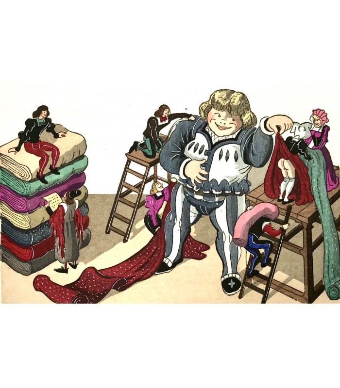 RABELAIS (François). Œuvres. Illustrations en couleurs de Jean Gradassi.