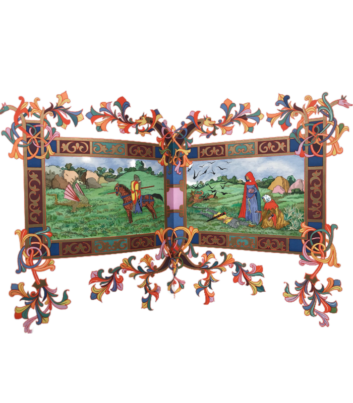 [HUBERT (André)] La Folie Tristan. Poème légendaire du XIIe siècle. Illustrations d'André Hubert.