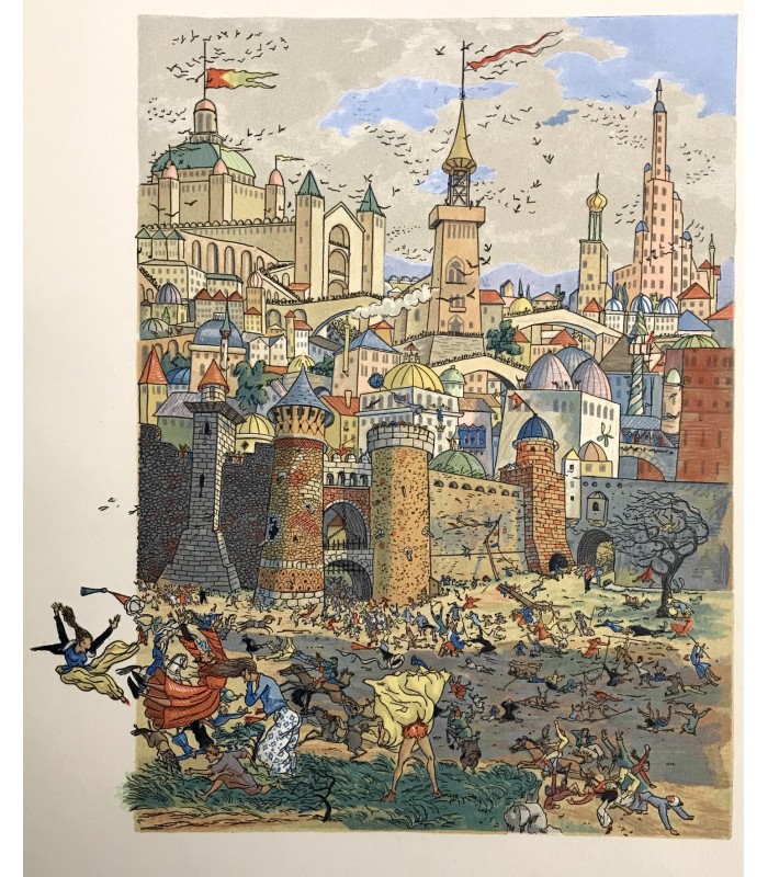 SWIFT (Jonathan). Voyages de Gulliver. Illustrations d'André Hubert.