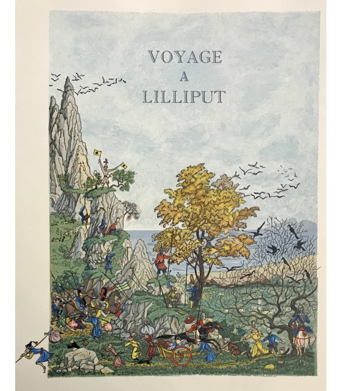 SWIFT (Jonathan). Voyages de Gulliver. Illustrations d'André Hubert.