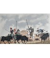 CERVANTES (Miguel de). L'Ingénieux Hidalgo Don Quichotte de la Manche. Illustrations d'Henry Lemarié.