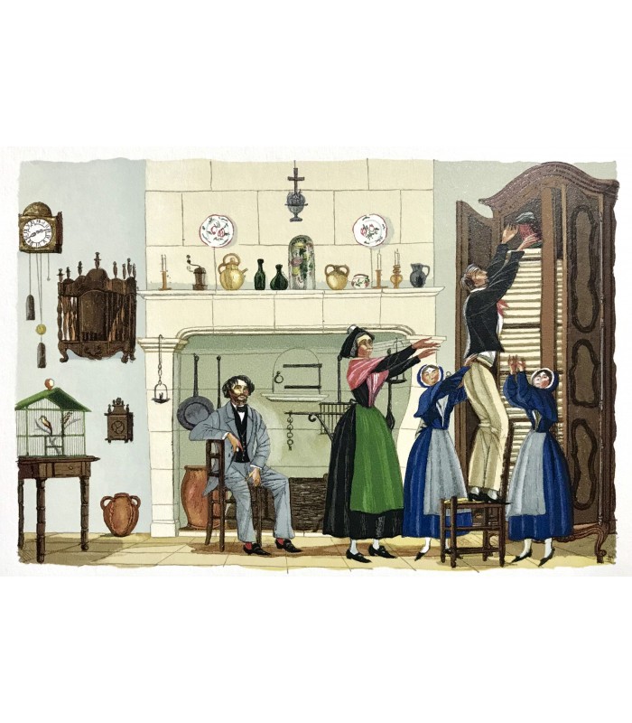 DAUDET (Alphonse). Lettres de mon moulin. - Contes du lundi. - Tartarin de Tarascon. Illustrations d'Henry Lemarié.