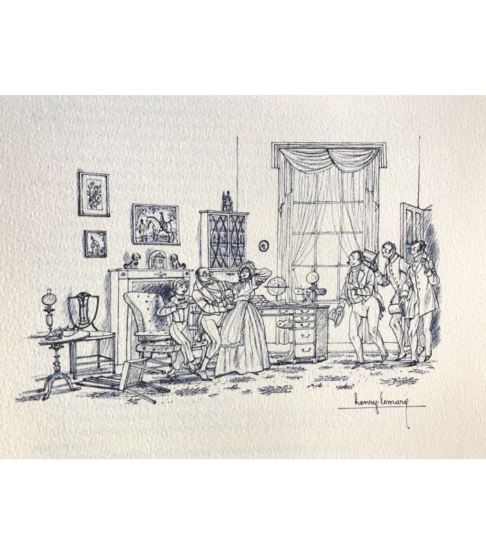 DICKENS (Charles). Les Aventures de monsieur Pickwick. Illustrations d'Henry Lemarié.