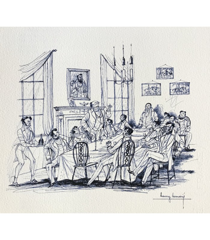 DICKENS (Charles). Les Aventures de monsieur Pickwick. Illustrations d'Henry Lemarié.