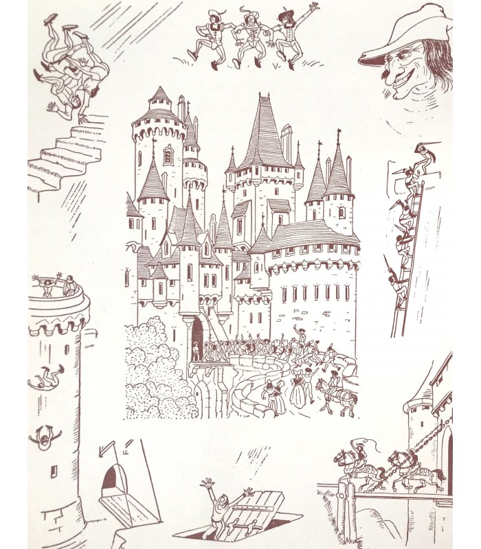 RABELAIS (François). Pantagrueline prognostication, suivie de la Sciomachie. Miniatures originales de Jean Gradassi.