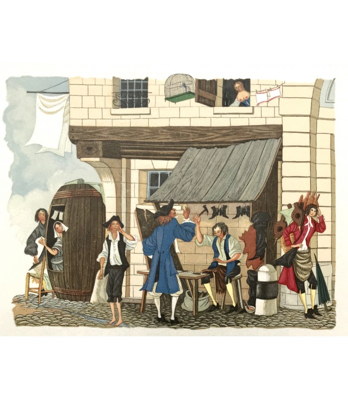 LA FONTAINE (Jean de). Contes. Illustrations d'Henry Lemarié.