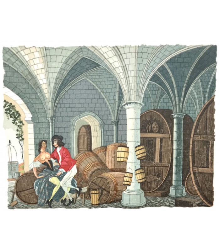 LA FONTAINE (Jean de). Contes. Illustrations d'Henry Lemarié.