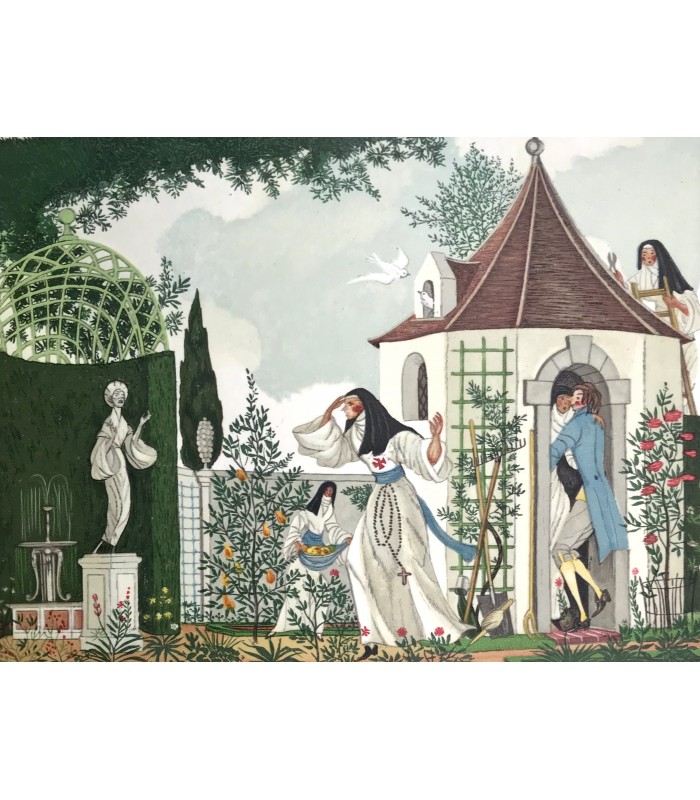 LA FONTAINE (Jean de). Fables. Contes. Illustrations d'Henry Lemarié.