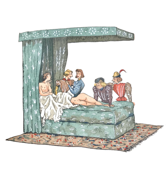 [HUBERT (André)] Les Cent nouvelles nouvelles du Roi Louis XI. Reliures de l'éditeur.