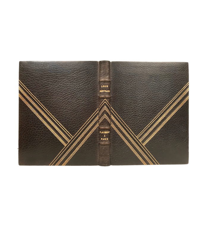 BERTRAND (Louis). Flaubert à Paris, ou le Mort vivant. Edition originale illustrée de bois originaux d'Hermann-Paul.