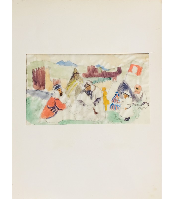 LARBAUD (Valery). Enfantines. Lithographies originales en couleurs de Pierre-Eugène Clairin.