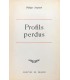 SOUPAULT (Philippe). Profils perdus. Édition originale.
