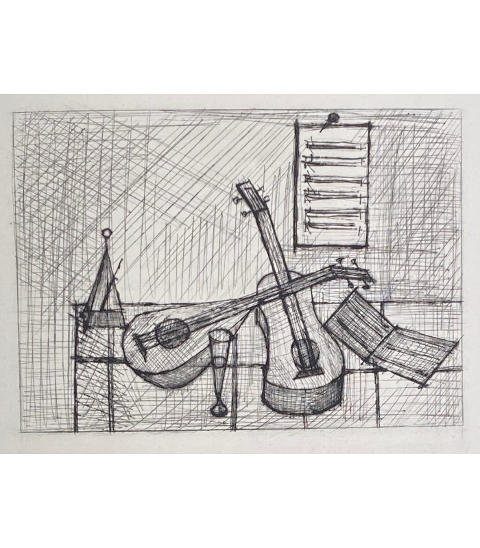 LAUTREAMONT (Comte de).  Les Chants de Maldoror. Pointes sèches originales de Bernard Buffet.