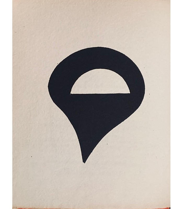 [ARP (Jean)] L'Ange et la rose. 12 dessins inédits de l'auteur. Edition originale.