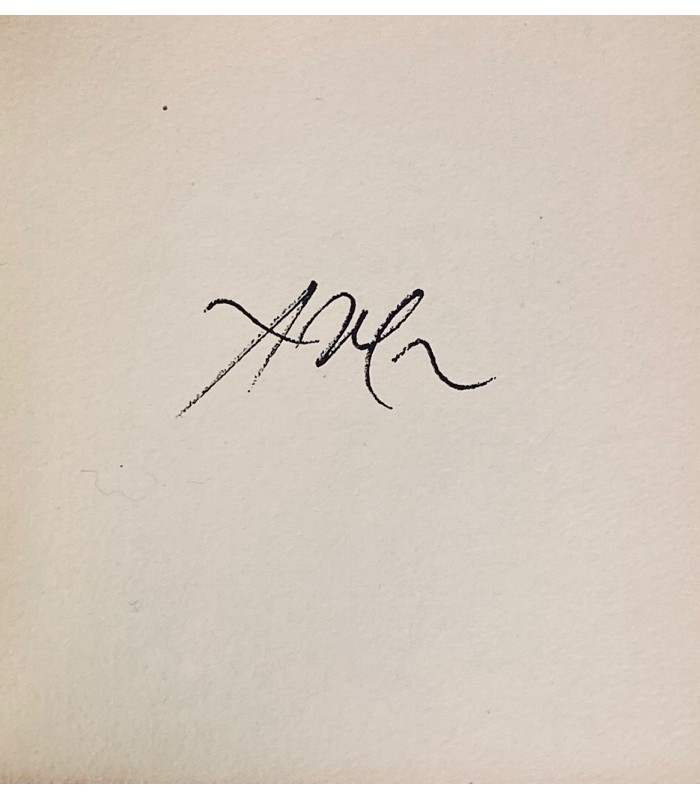 [ARP (Jean)] L'Ange et la rose. 12 dessins inédits de l'auteur. Edition originale.