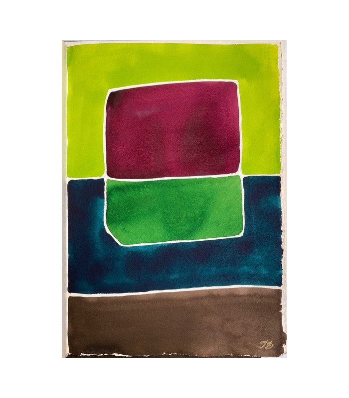 TARDIEU (Jean). C'est-à-dire. Aquarelles originales en couleurs de Fernand Dubuis. Edition originale.