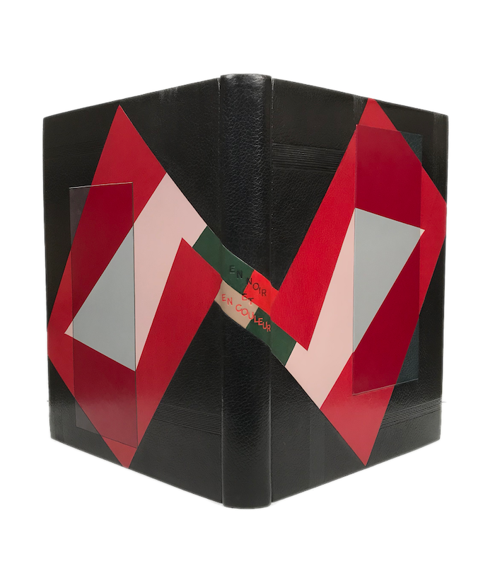 VLAMINCK (Maurice de). En noir et en couleurs. Illustrations de l'auteur. Reliure non signée. Exemplaire sur Japon.