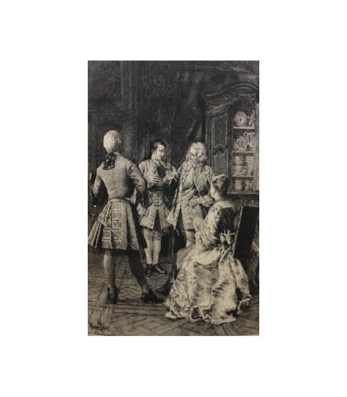 PREVOST (Abbé). Histoire de Manon Lescaut et du Chevalier Des Grieux. Illustration de Leloir. Reliure de Cuzin