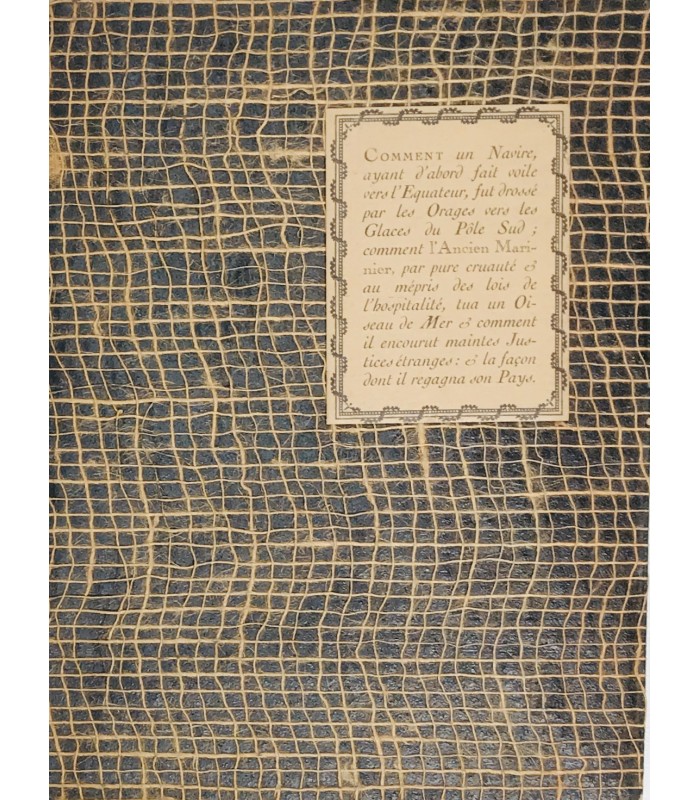 COLERIDGE (Samuel Taylor). Le Dit de l'ancien marinier en sept parties. Traduction. Illustrations d'André Lhote.