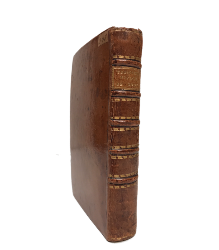 [COOK (James)] RICKMAN (John). Troisième voyage de Cook. Traduction. Edition originale. 1782. Ex-libris armorié.
