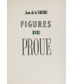 LA VARENDE (Jean de). Figures de proue. Illustration de H. Cols. Edition originale.