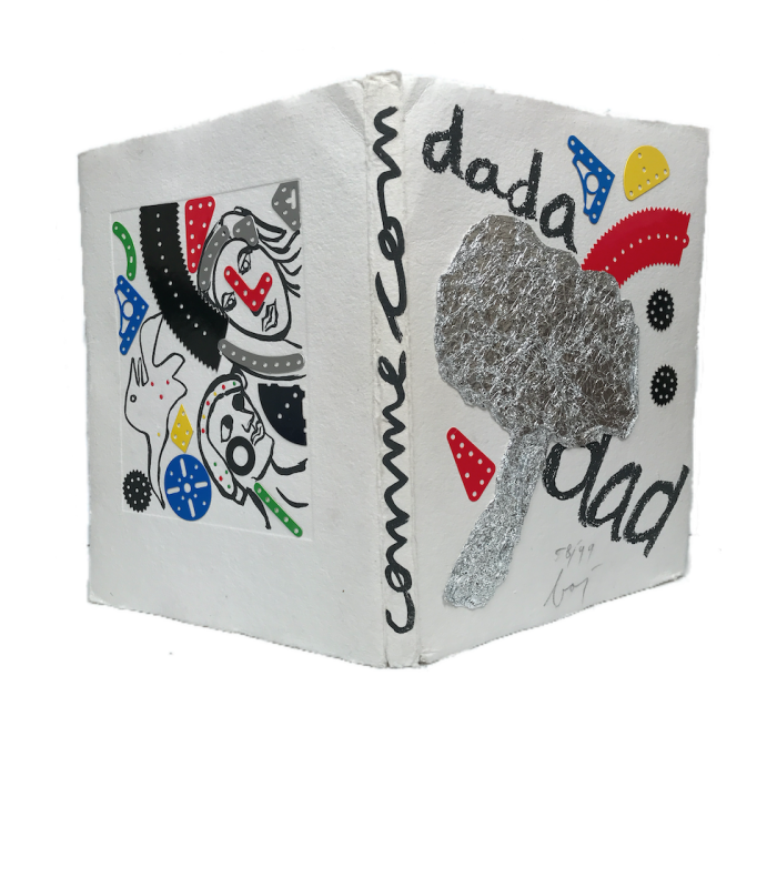 VERDET (André). Comme Le Comme Dans Son Comme. Illustrations d'Enrico Baj. Edition originale