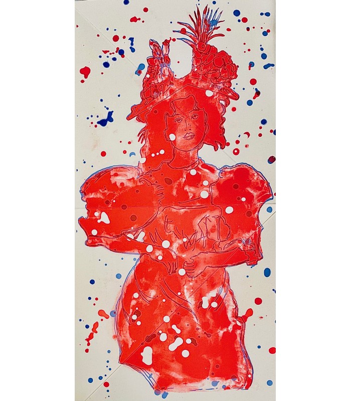 DIRE (Louis). Quand bien même. Edition originale de ce poème ornée de lithographies originales de Colette Deblé.