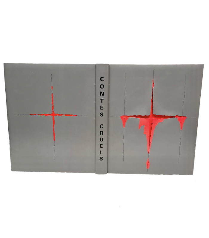 VILLIERS DE L'ISLE-ADAM (Auguste, comte de). Contes cruels. Eaux-fortes de Mario Avati. Reliure de Renaud Vernier.